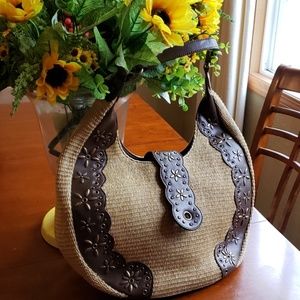 Straw Boho purse